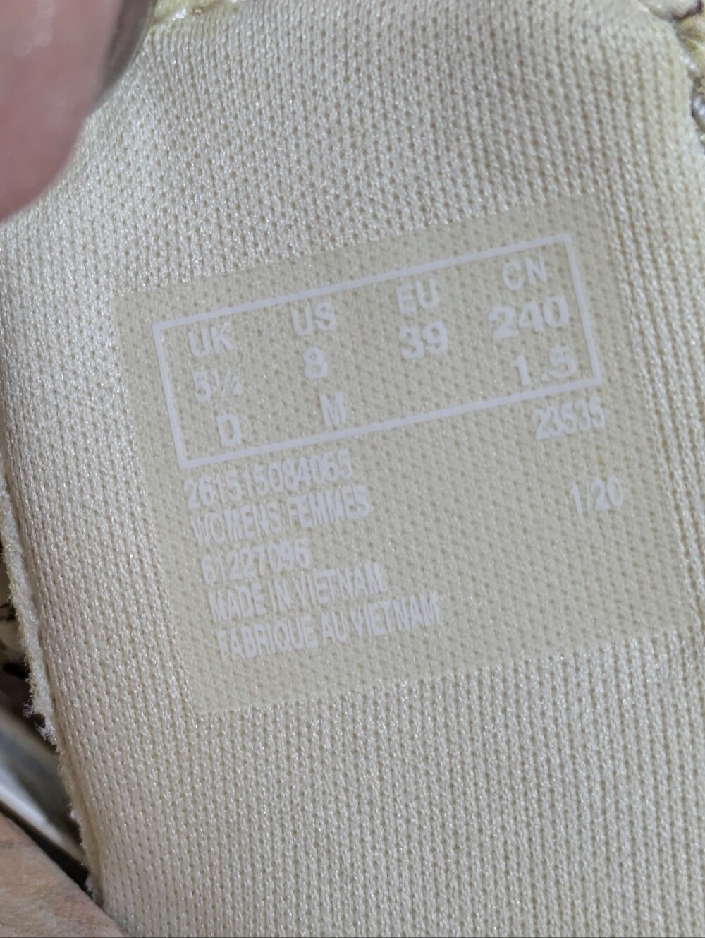 Clarks Cloud Steppers June Shell Slide Sandals Snakeskin Pattern Summer Casual 8 - Picture 7 of 7